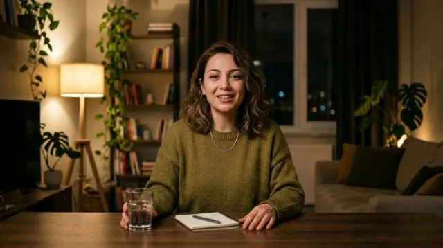 Üretilmiş video sahnesi 4: kapanış gülümsemesi